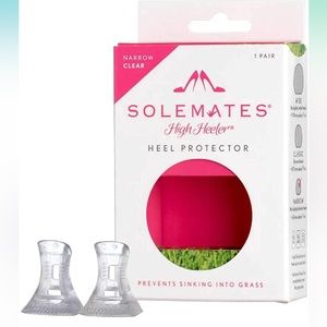 Solemates High Heel Protectors - Clear, Classic Size
